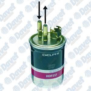 DELPHI HDF574 Yakit Filtresi Focus 98-04 Tourneo Connect Transit Connect 75pc 02-13  1.8tdci (E.Kodu Hdf517)